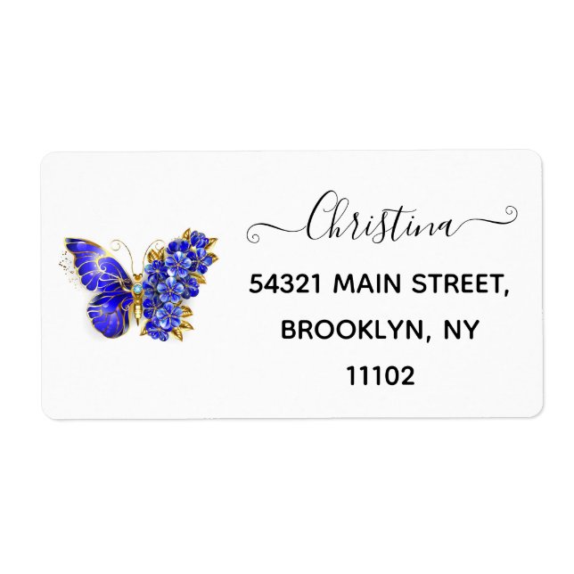 Blume Sapphire Butterfly (Vorne)