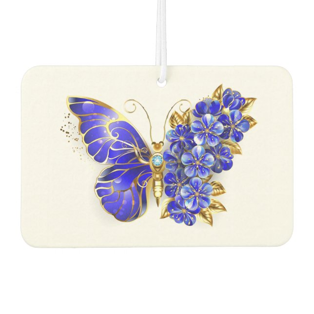Blume Sapphire Butterfly Autolufterfrischer (Vorderseite)
