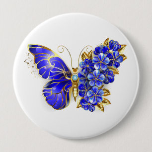 Blume Sapphire Butterfly Button