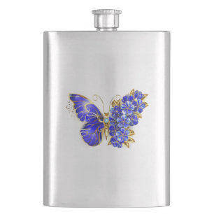 Blume Sapphire Butterfly Flachmann