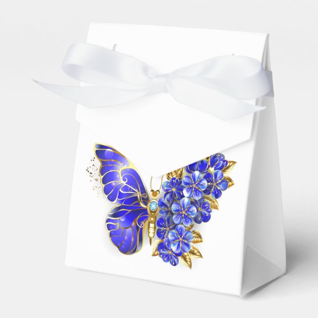Blume Sapphire Butterfly Geschenkschachtel (Vorderseite)