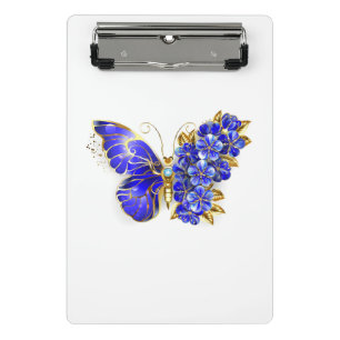Blume Sapphire Butterfly Mini Klemmbrett