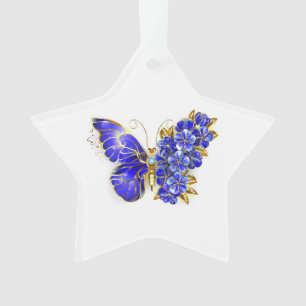 Blume Sapphire Butterfly Ornament