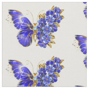 Blume Sapphire Butterfly Stoff