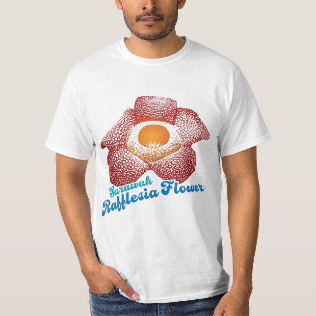 Blume Sarawaks Rafflesia T-Shirt (Vorderseite)