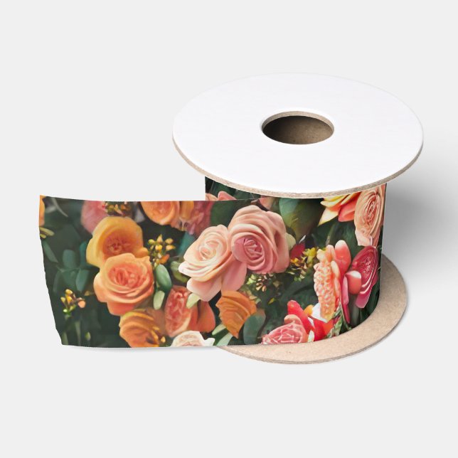 Blume Satinband (Spule)