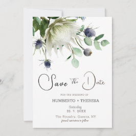 Blume Save the Date Vorlage