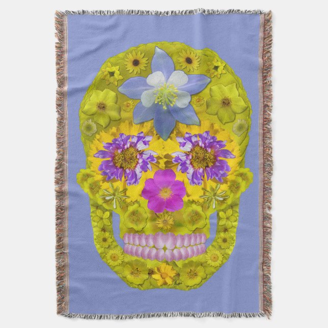 Blume Schädel 3 Decke (Vorderseite Vertikal)