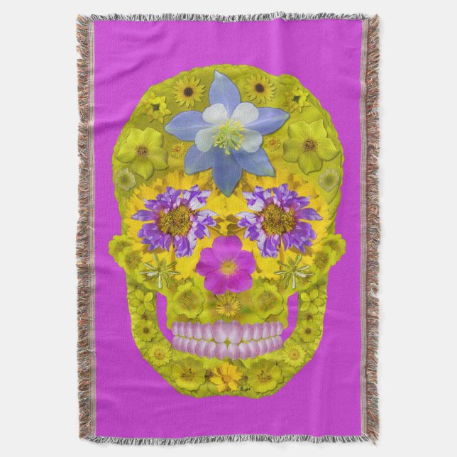 Blume Schädel 3 Decke (Vorderseite Vertikal)