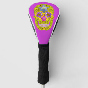 Blume Schädel 3 Golf Headcover