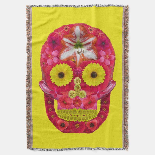 Blume Schädel 6 Decke (Vorderseite Vertikal)