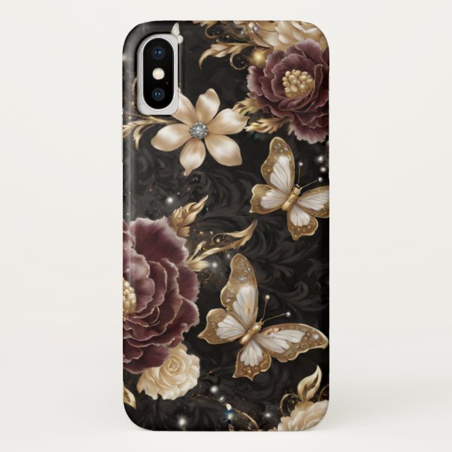Blume & Schmetterlinge Schöne Gemeine Traumwelt Case-Mate iPhone Hülle (Rückseite)