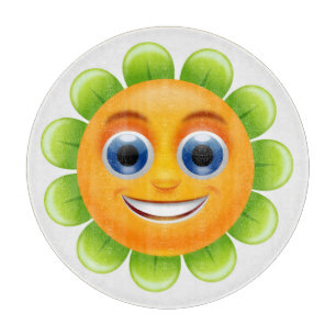 Blume Schneidebrett