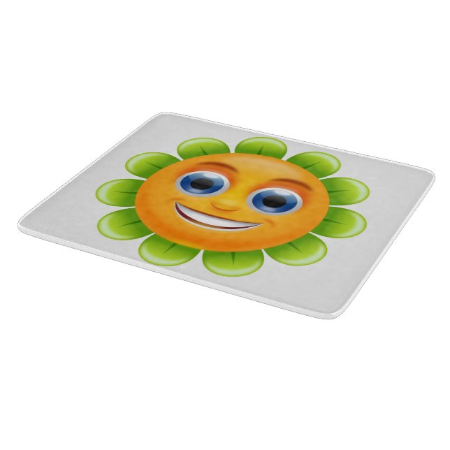 Blume Schneidebrett (Ecke)