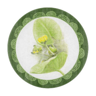Blume Schneidebrett