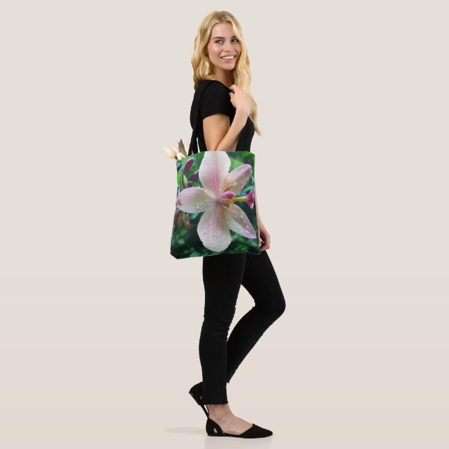 BLUME SCHÖNHEIT DES EINKAUFS TASCHE (Am Model)