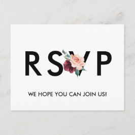 Blume Schreiben Maroon Song Anfrage UAWG Postkarte