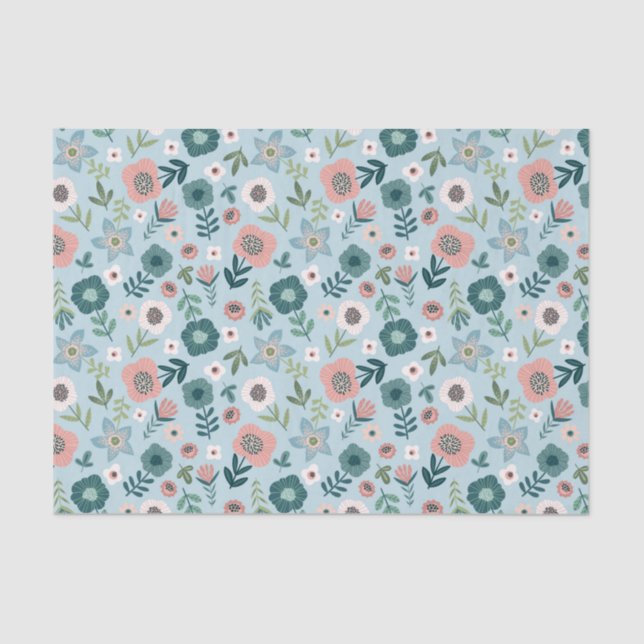 Blume Seidenpapier (Vorderseite)