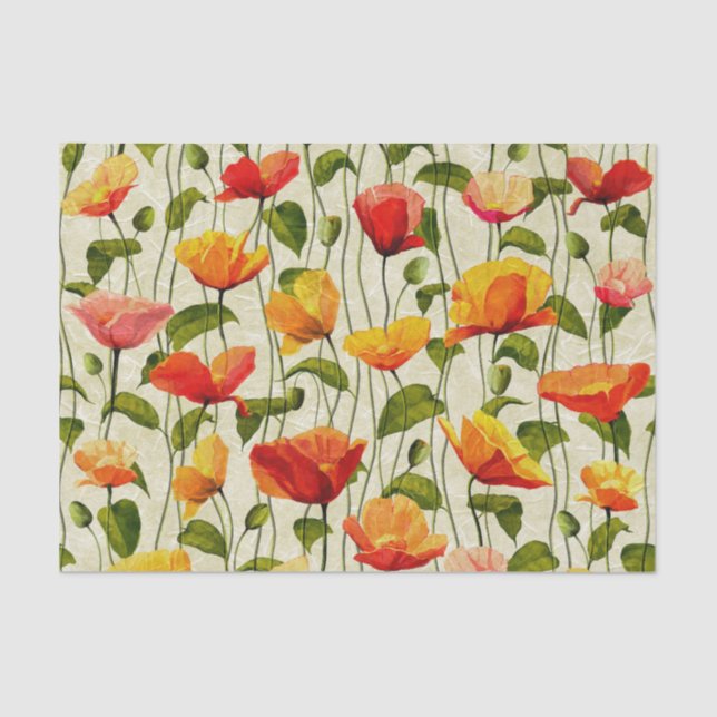 Blume Seidenpapier (Vorderseite)