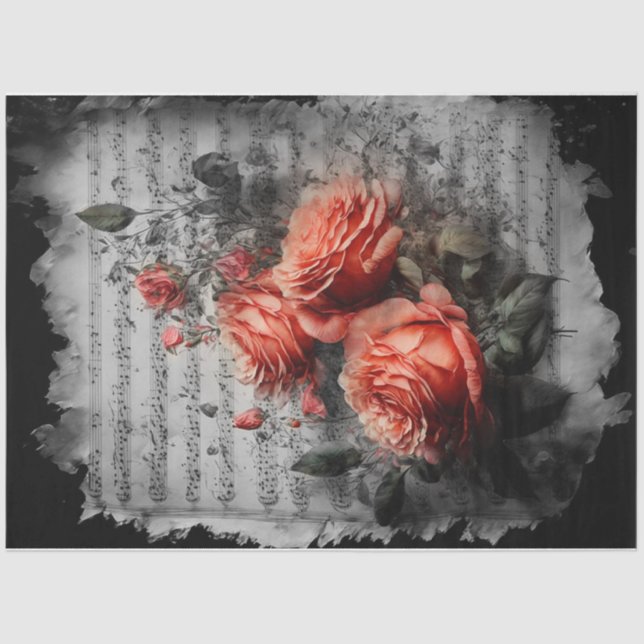 Blume Seidenpapier (Vorderseite)