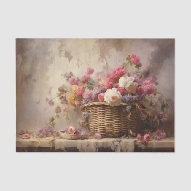 Blume Seidenpapier (Vorderseite)