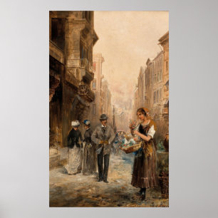 Blume Seller - Emil Barbarini Poster