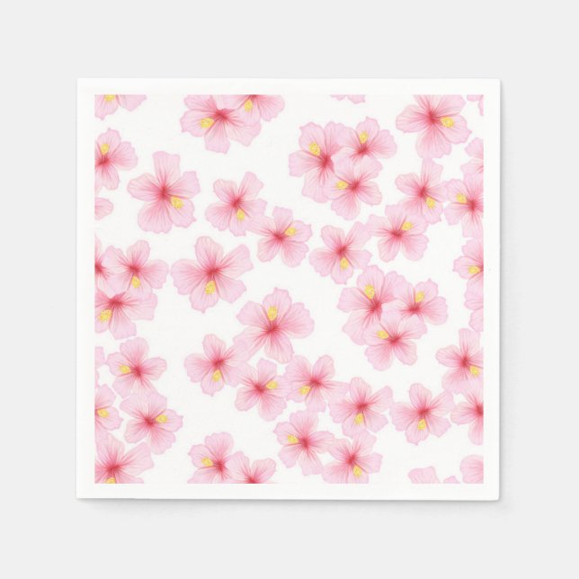 Blume Serviette (Vorderseite)