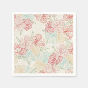 Blume Serviette