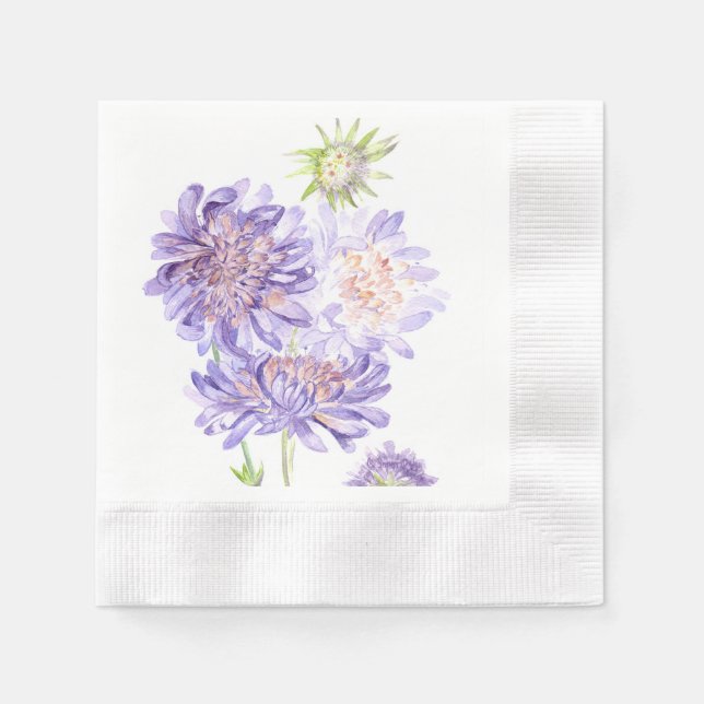 Blume Serviette (Vorderseite)