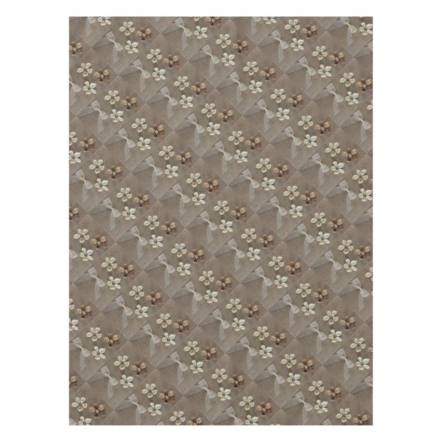 Blume-Serviette Tischdecke (Vorderseite)