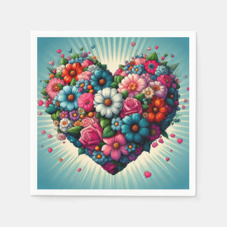 Blume Servietten! Serviette