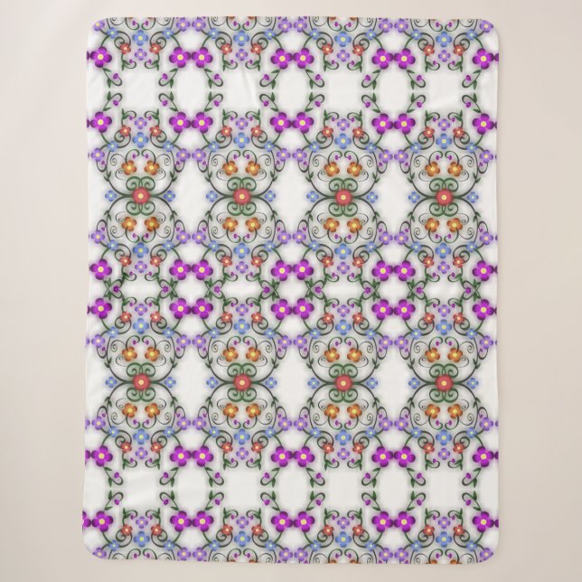 Blume Sherpadecke (Vorderseite)
