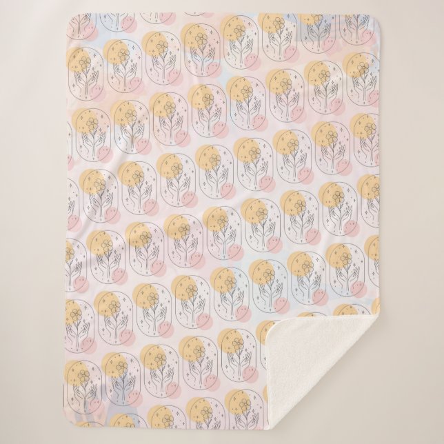 Blume Sherpadecke (Vorderseite)