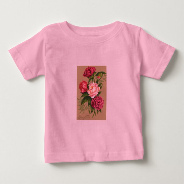 Blume Shirt Kleinkind (Vorderseite)