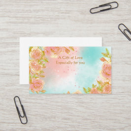 Blume Shop Blume Geschenk Visitenkarte
