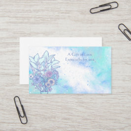 Blume Shop Blume Geschenkkarte Visitenkarte