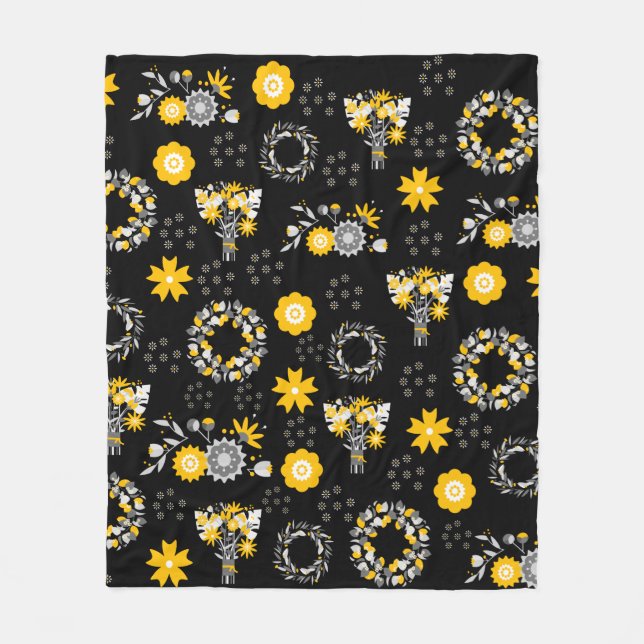 Blume Shop Dankbar, Fleece Blanket (Vorderseite)