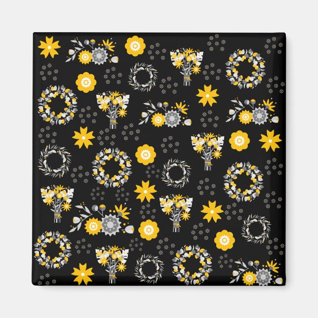 Blume Shop Dankbar, Magnet (Vorne)
