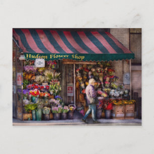 Blume Shop - NY - Chelsea - Hudson Blume Shop Postkarte