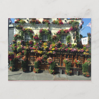 Blume Shop Postkarte