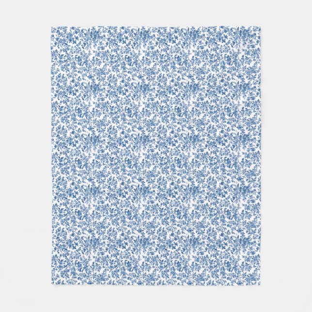 Blume sind die Musik der Gegend Fleecedecke (Vorderseite)
