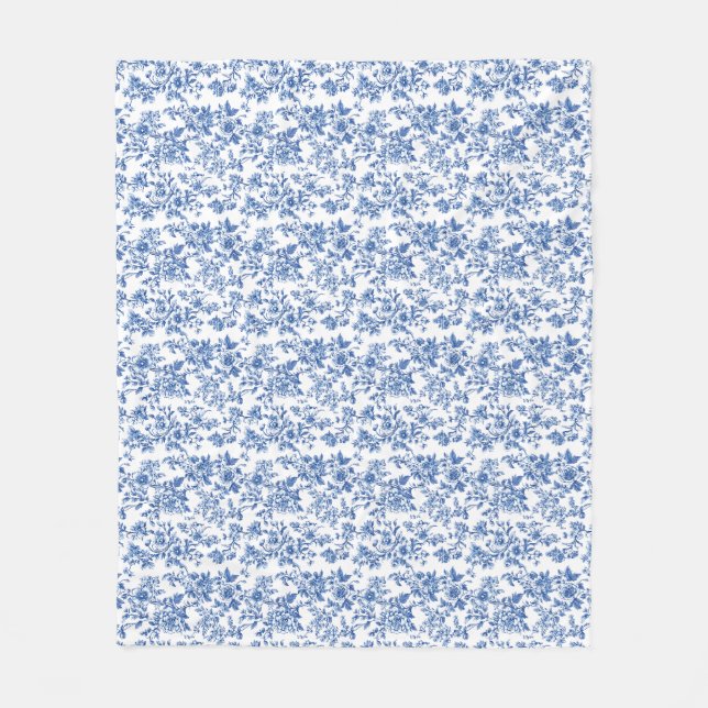 Blume sind die schönste Sprache der Welt Fleecedecke (Vorderseite)