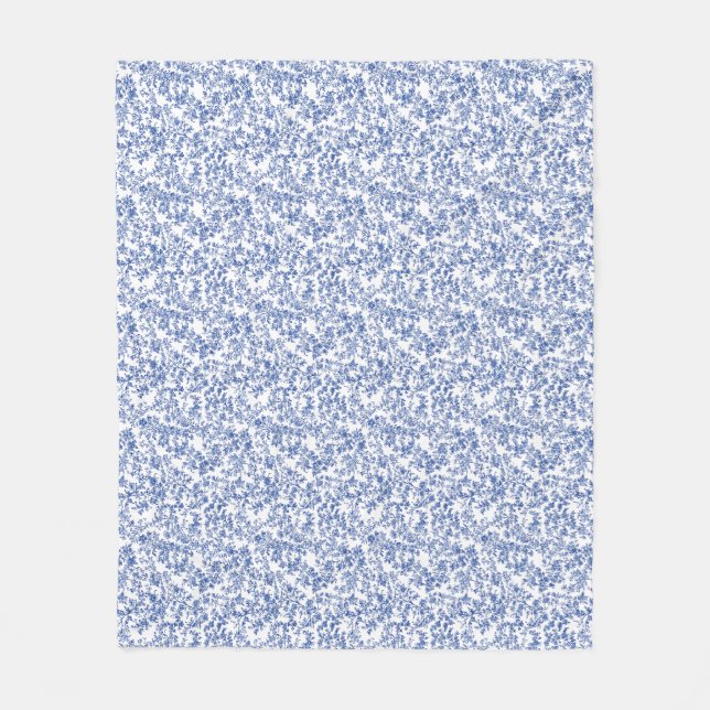 Blume sind die Universelle Sprache der Schönheit Fleecedecke (Vorderseite)