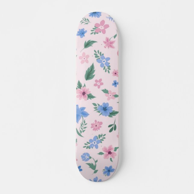 Blume Skateboard (Vorne)