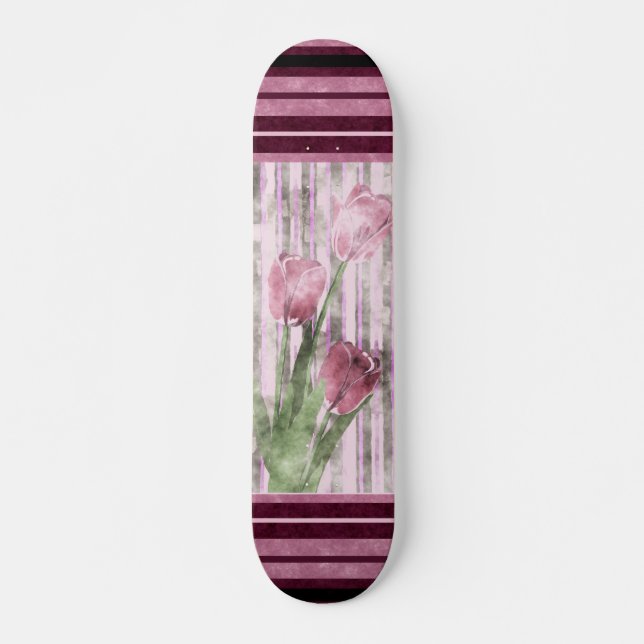 Blume Skateboard (Vorne)