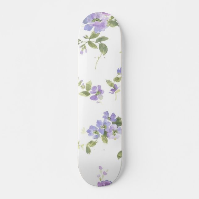Blume Skateboard (Vorne)