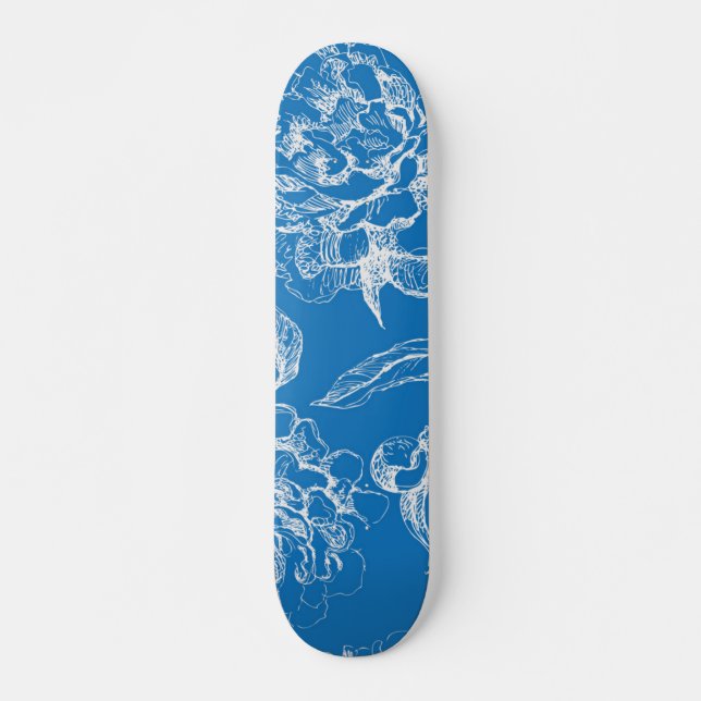 Blume Skateboard (Vorne)