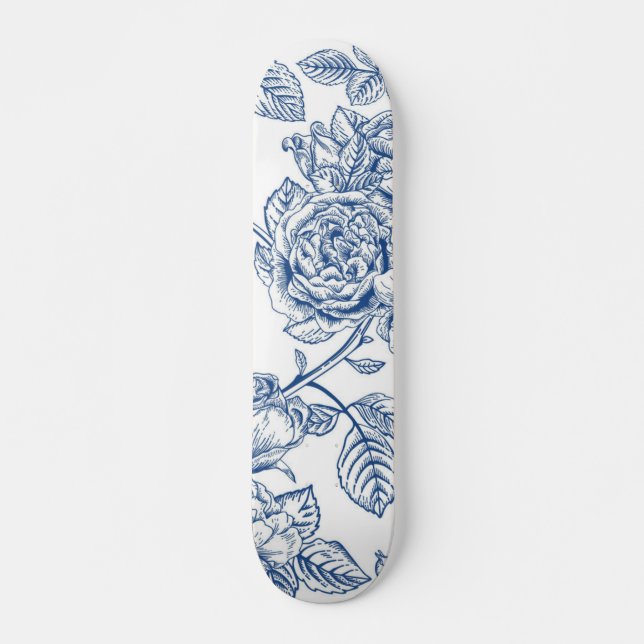 Blume Skateboard (Vorne)