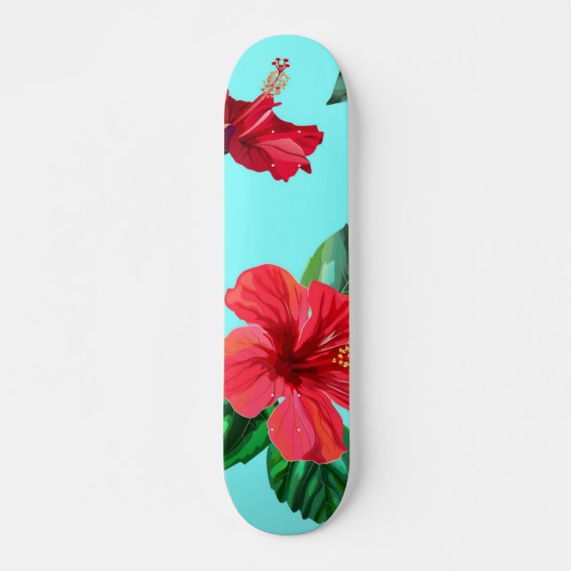 Blume Skateboard (Vorne)