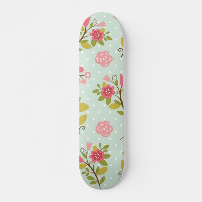Blume Skateboard (Vorne)